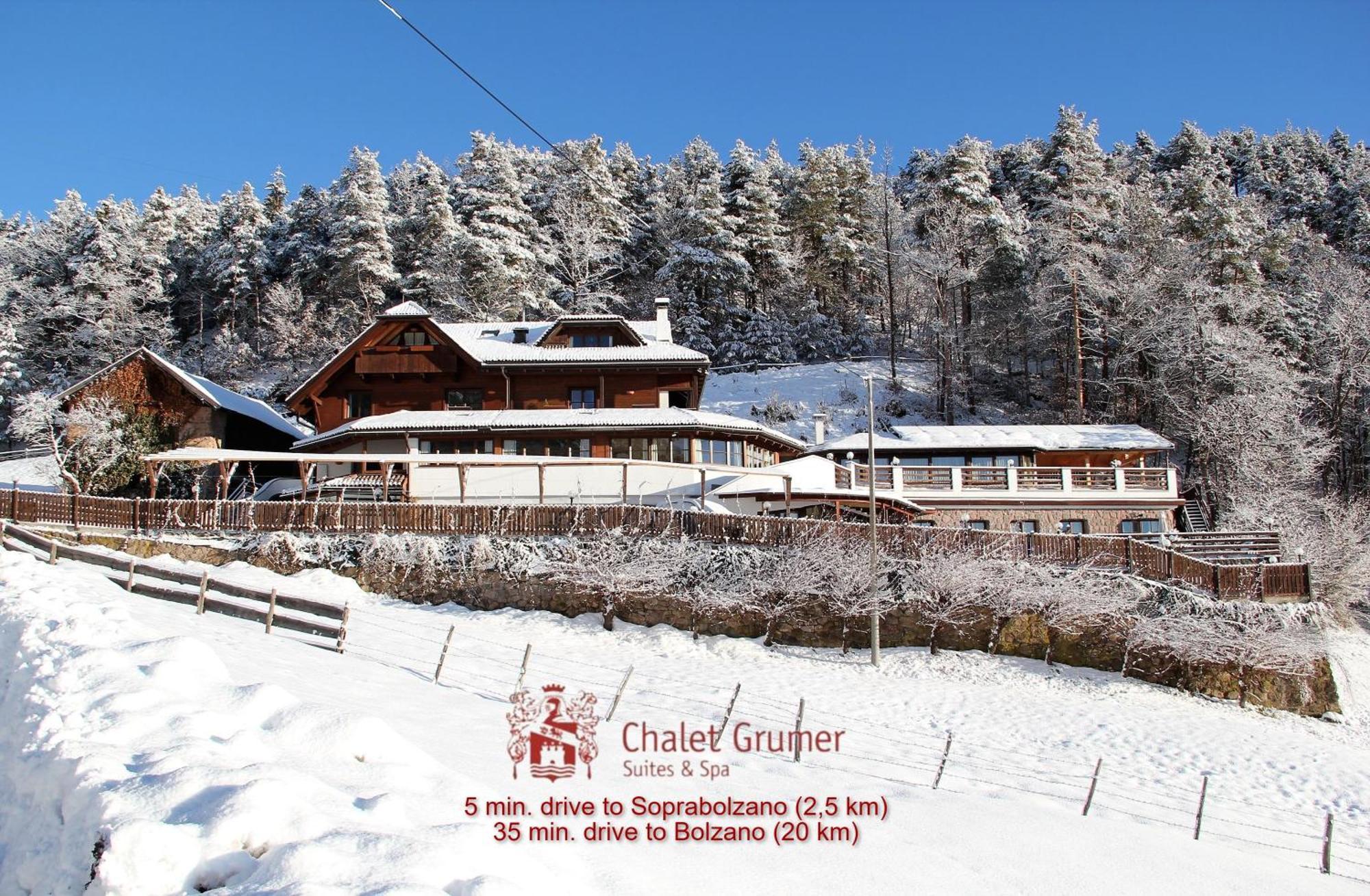Chalet Grumer Suites&Spa Soprabolzano Exterior foto